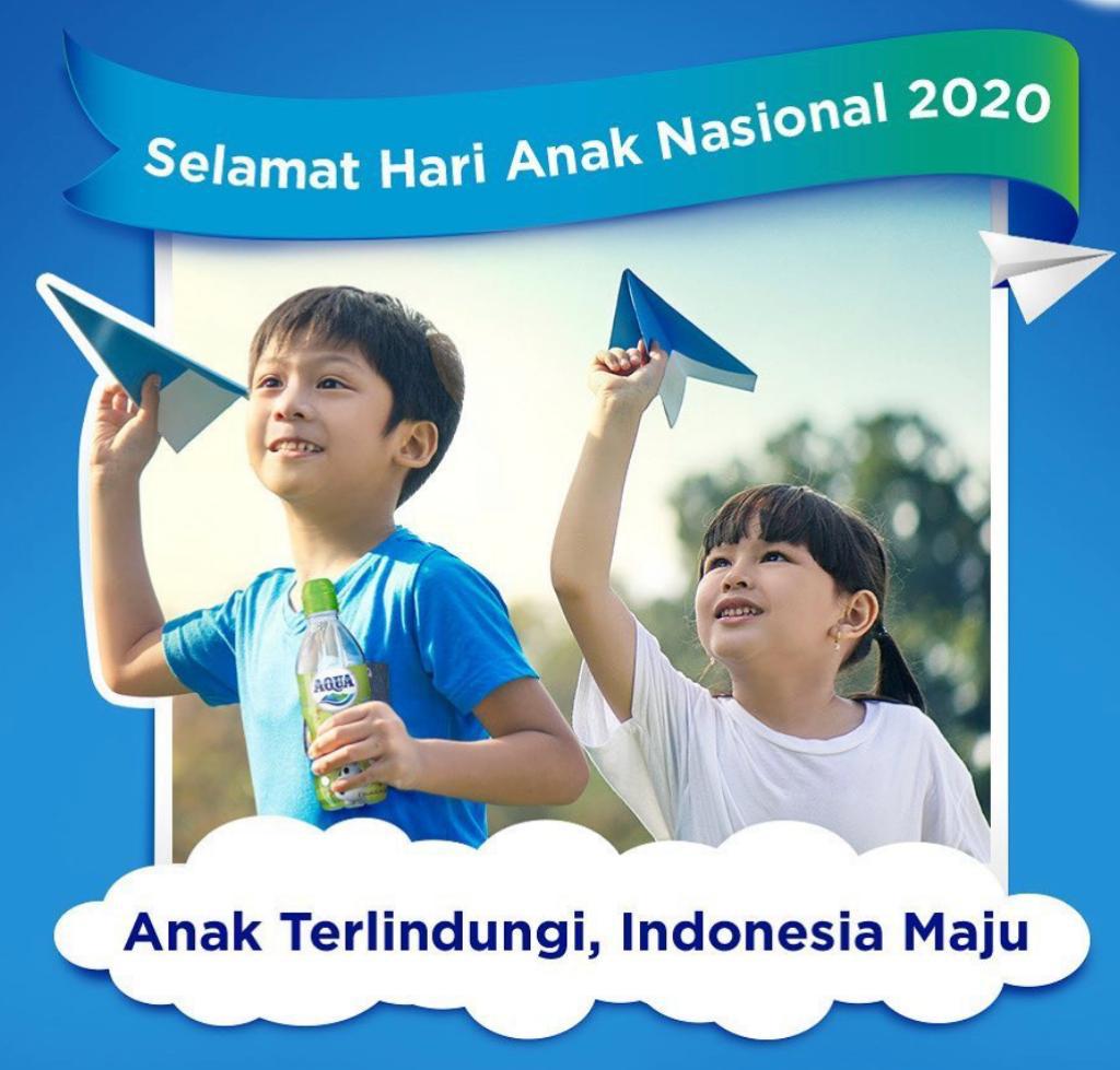 Ilustrasi peringatan Hari Anak Nasional 2020