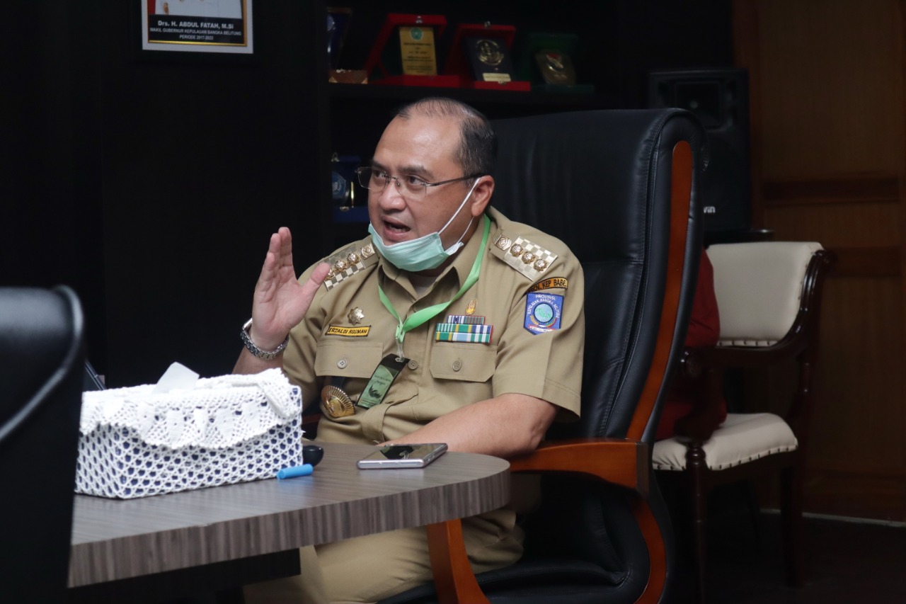 Gubernur Babel Erzaldi Rosman Djohan.