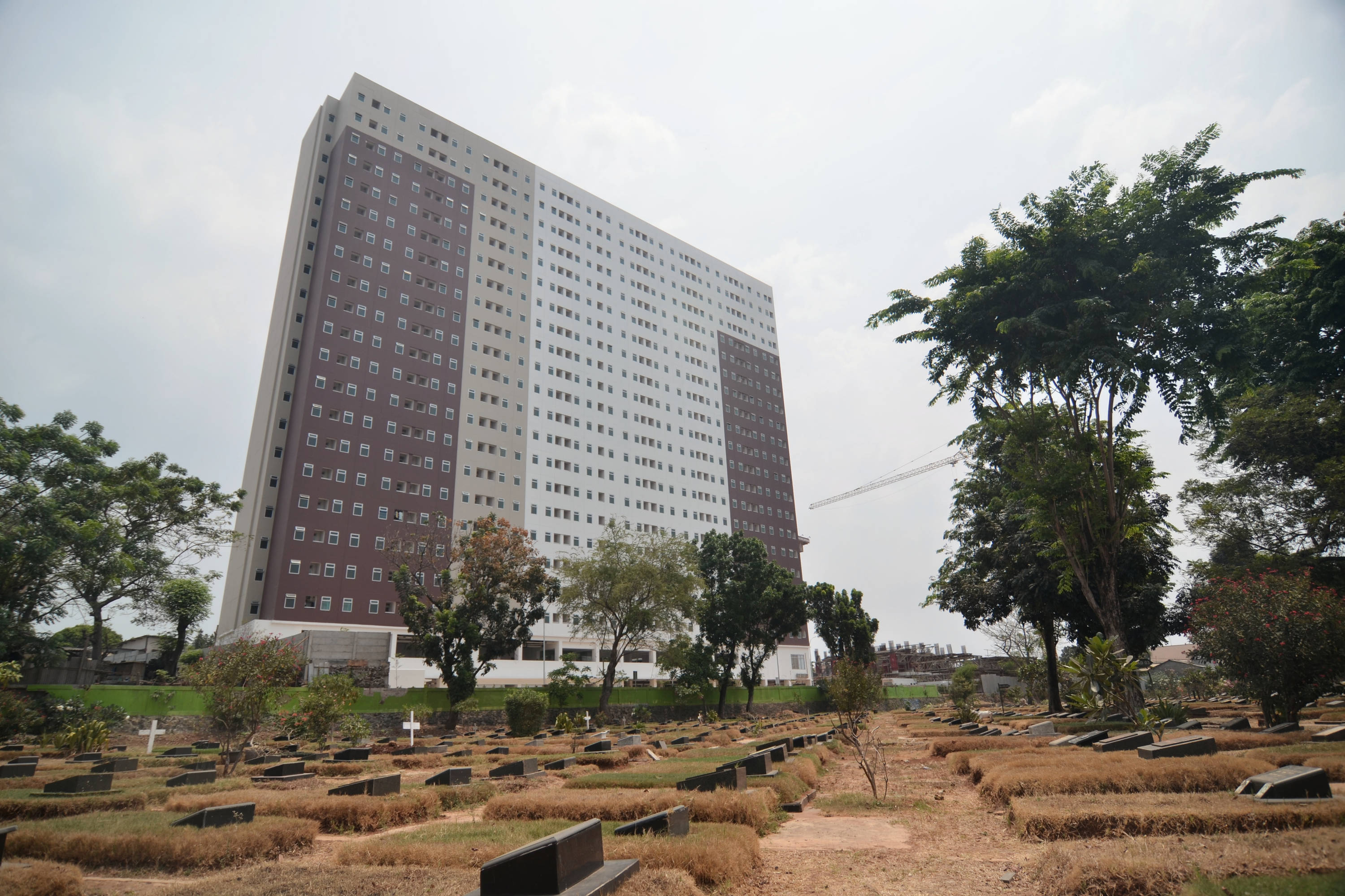 Menara Samawa atau yang biasa disebut rumah DP 0 Rupiah, Pondok Kelapa, Jakarta Timur