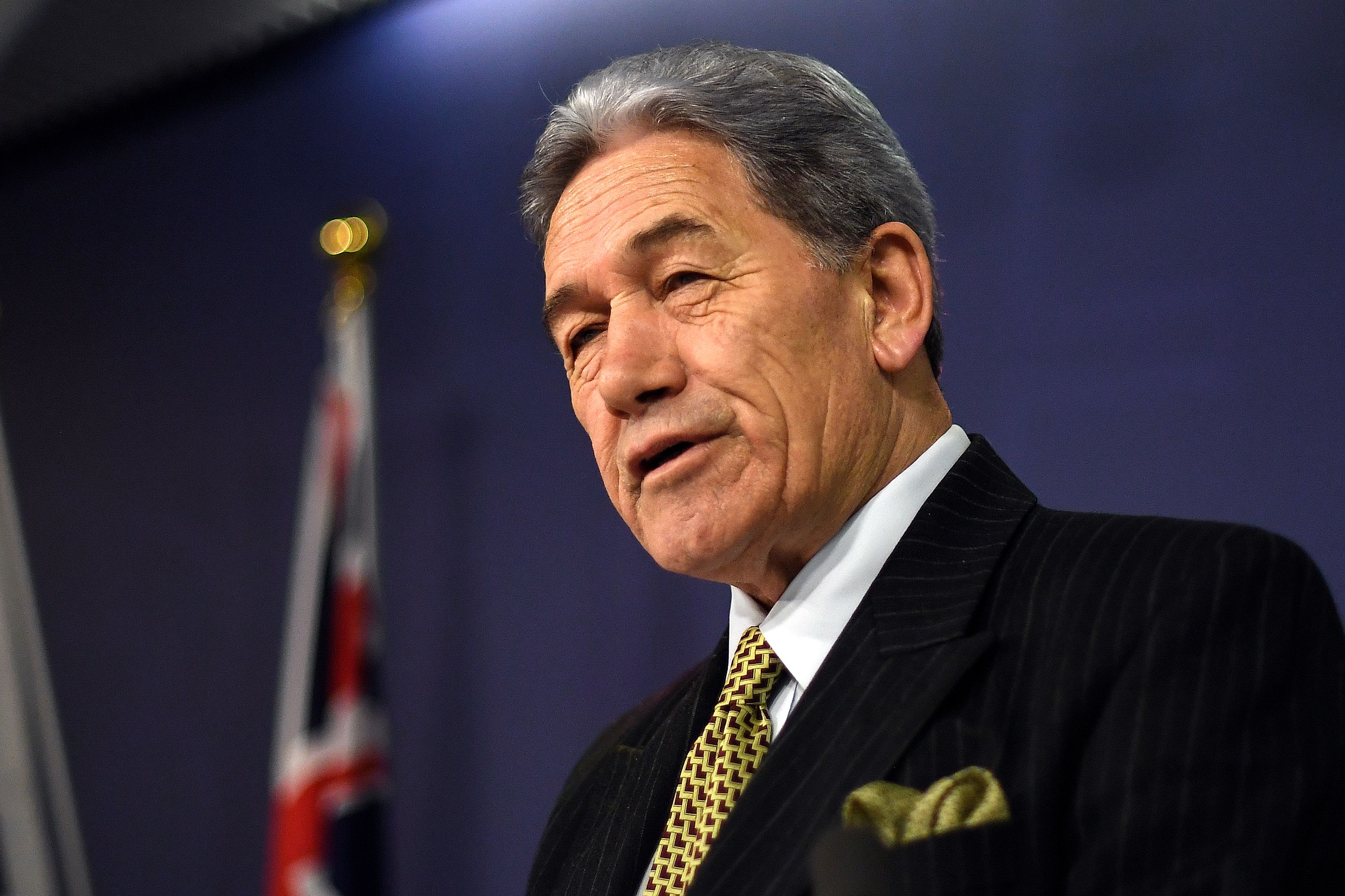 Menteri Luar Negeri Selandia Baru Winston Peters.