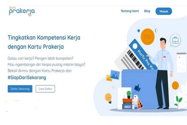 Ilustrasi -- Program Prakerja