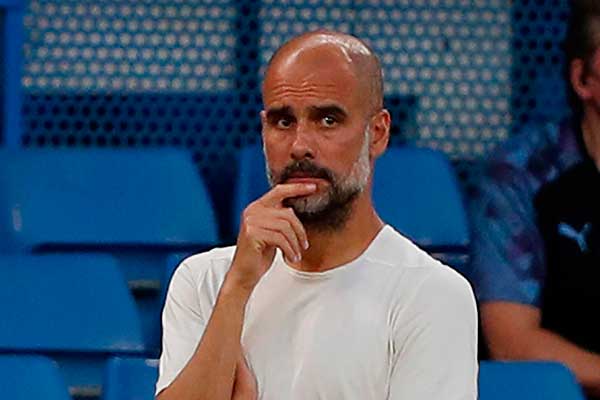 Juru taktik City Pep Guardiola 