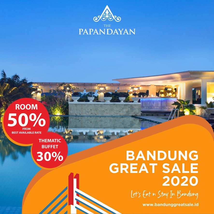 The Papandayan Turut Berpartisipasi Dalam Smiling West Java Great Sale & Bandung Great Sale 2020