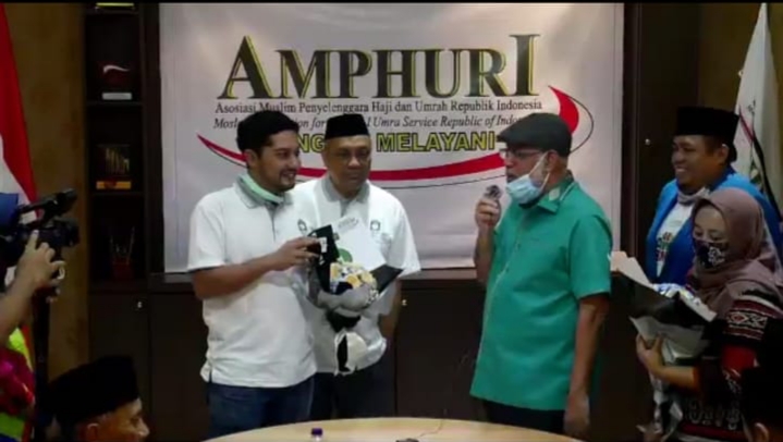 Pengumuman calon ketua umum Amphuri