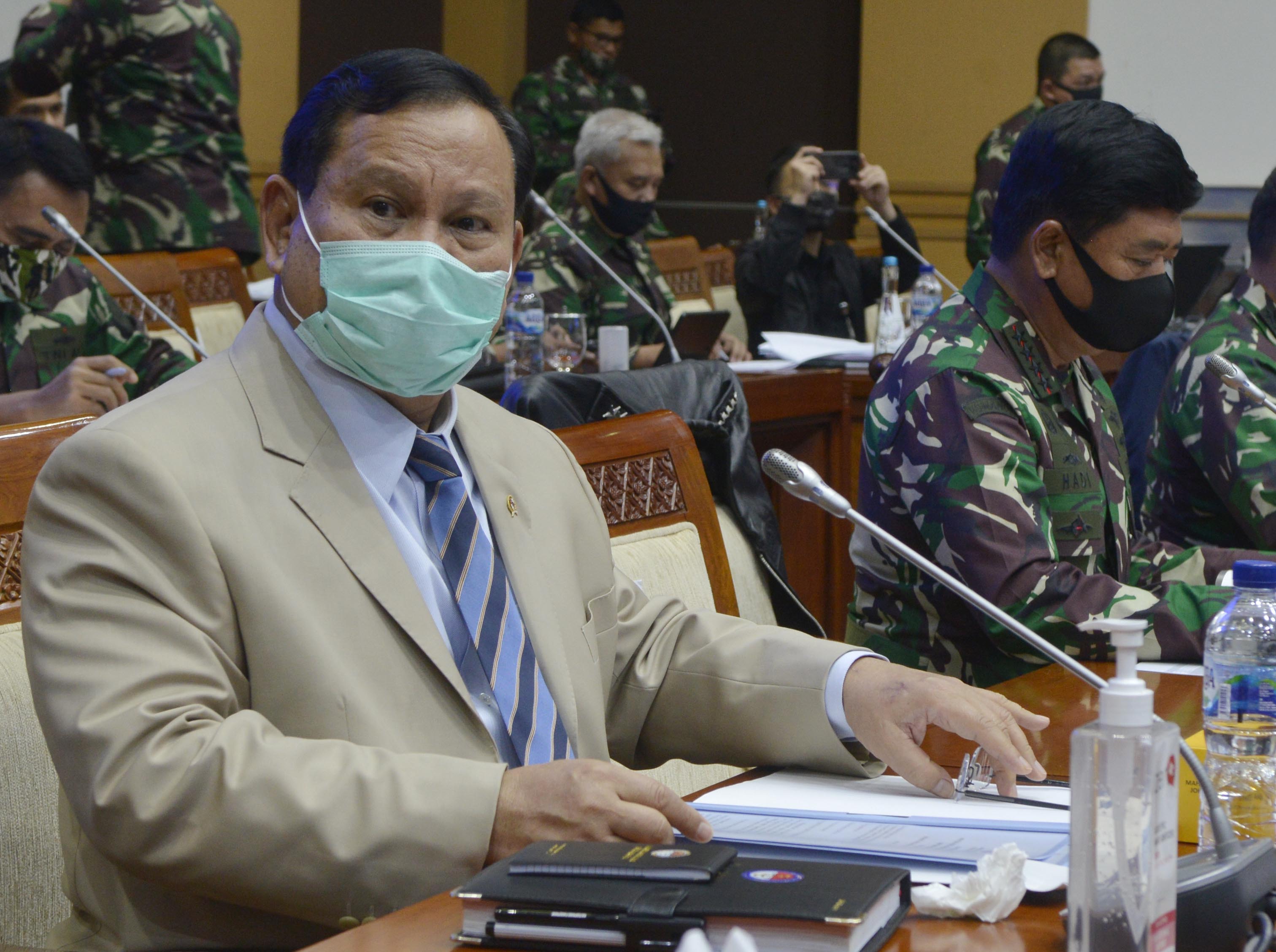 Menteri Pertahanan Prabowo Subianto