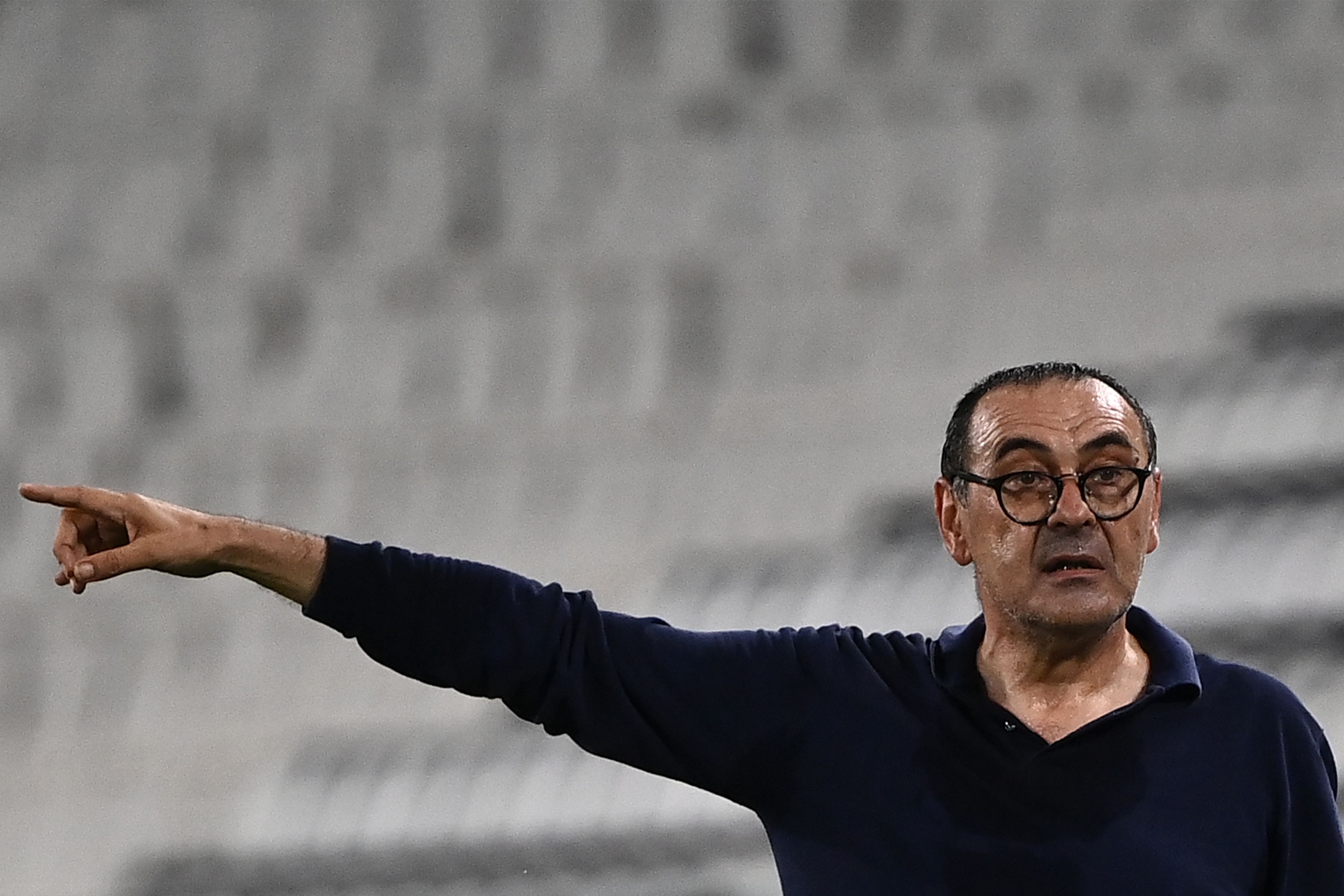Pelatih Juventus Maurizio Sarri
