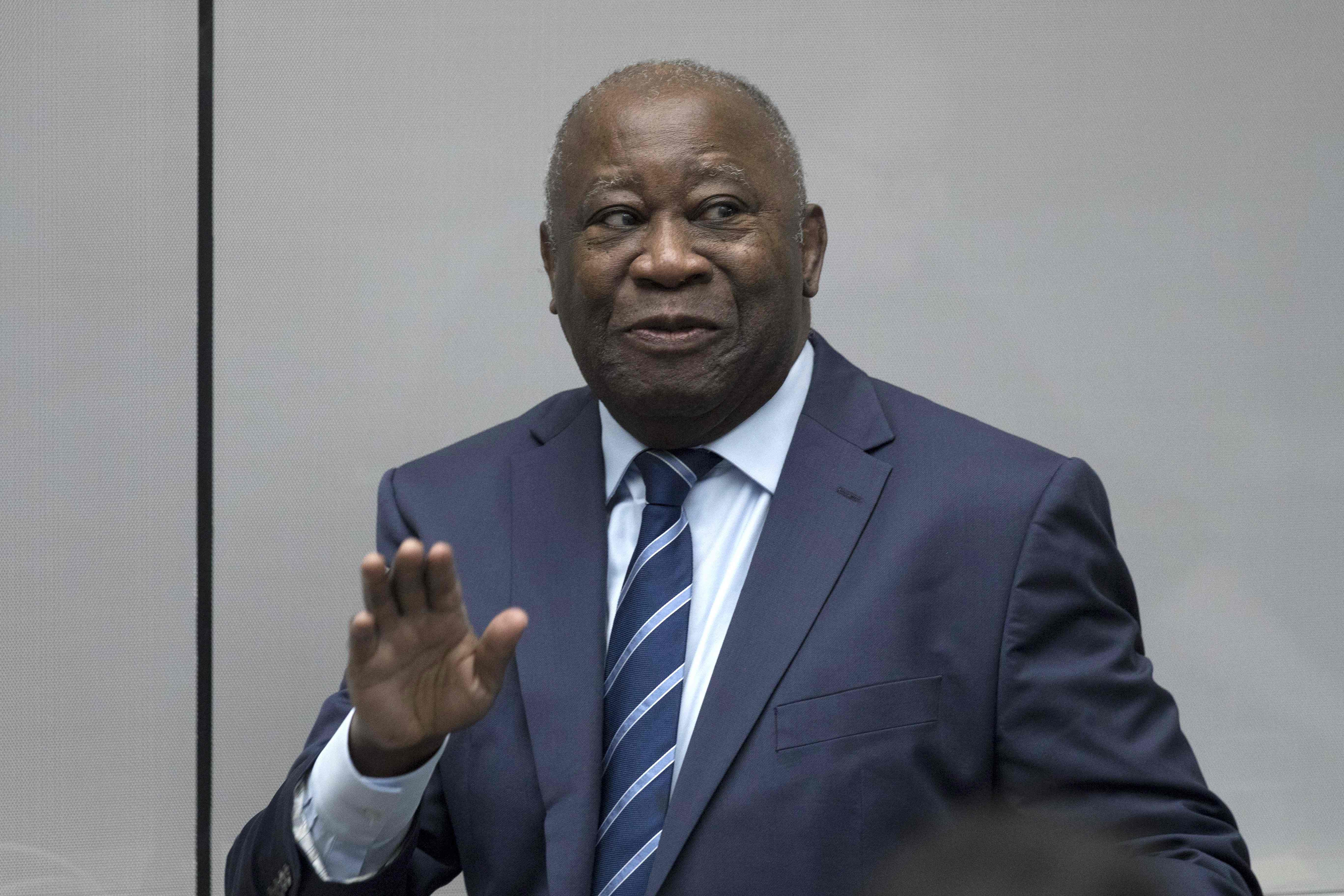 Mantan Presiden Pantai Gading Laurent Gbagbo