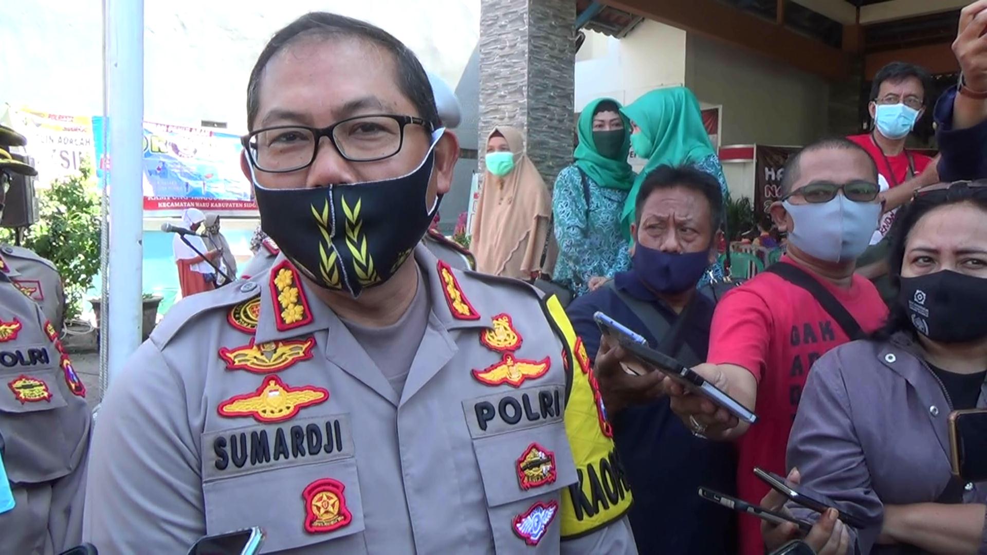 Kapolresta Sidoarjo Kombes Sumardji
