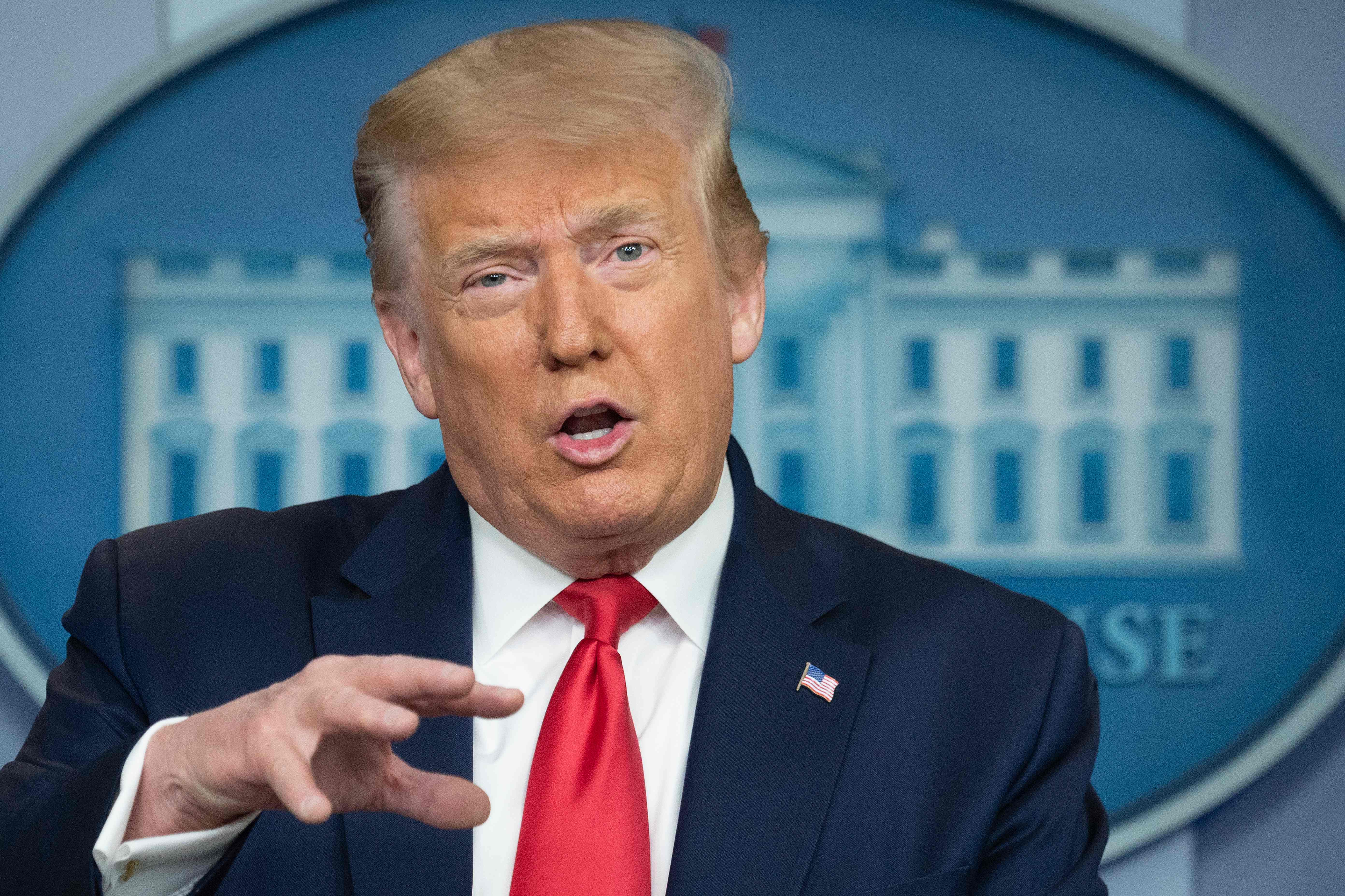 Presiden Amerika Serikat Donald Trump