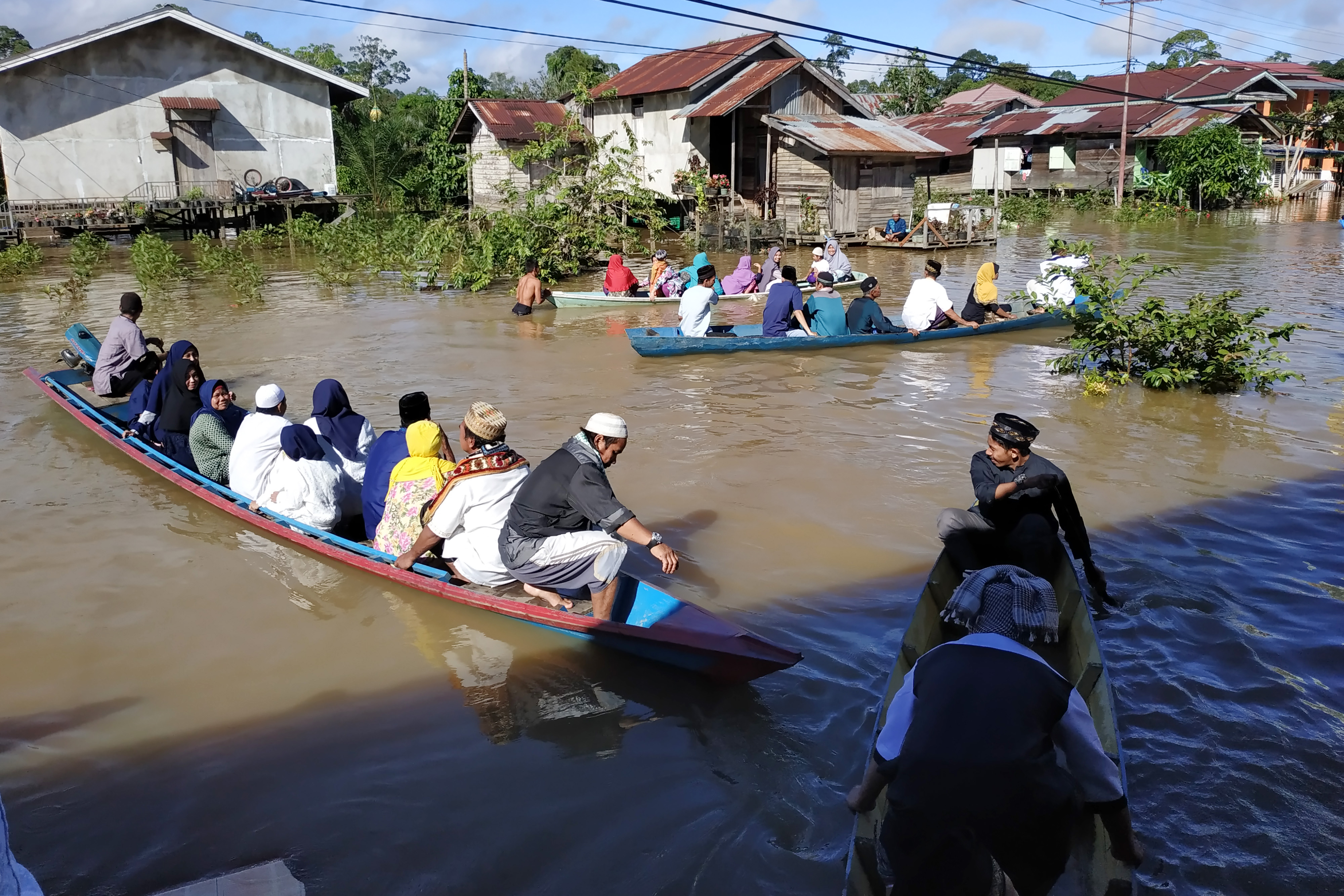 20 Rumah Terendam Akibat Banjir di Kapuas Hulu Kalbar