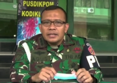 Komandan Pusdikpom Kodiklat TNI AD, Kolonel CPM Agus Wijanarko..