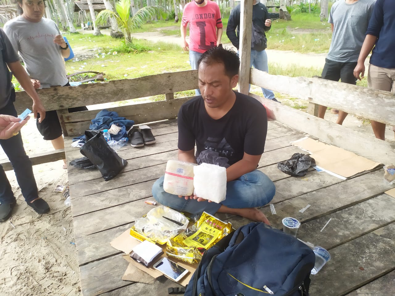 Tim Gabungan Babel amankan paket sabu seberat satu kilogram