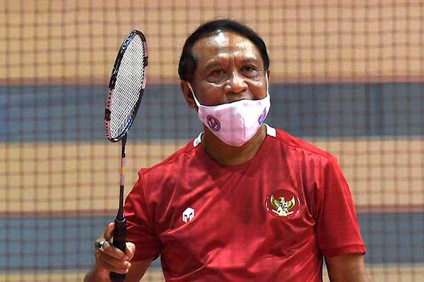 Menteri  Pemuda dan Olahraga (Menpora) Zainudin Amali 