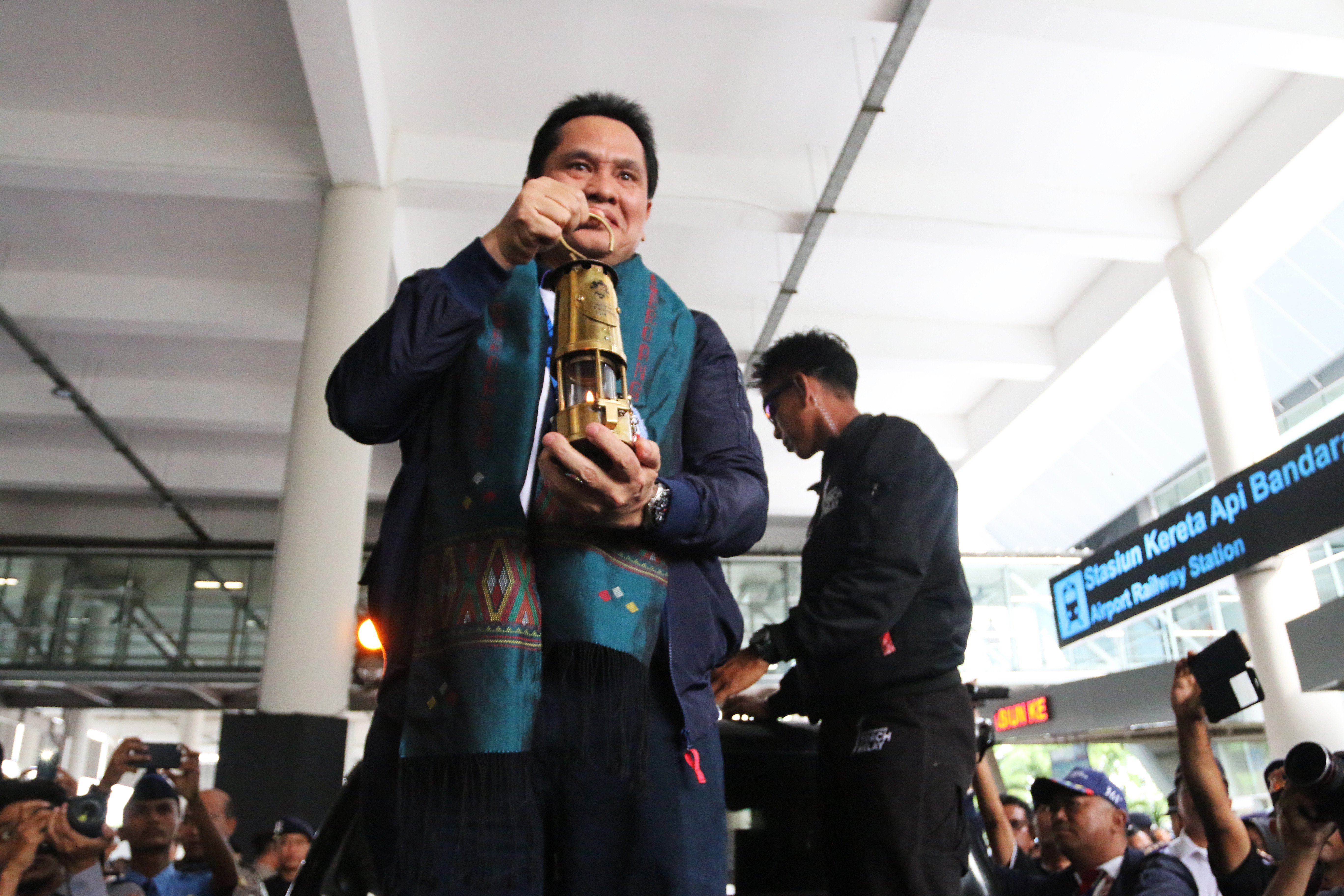 Ketua Umum DPD Himpunan Pengusaha Pribumi Indonesia (Hippi) DKI Jakarta Sarman Simanjorang 