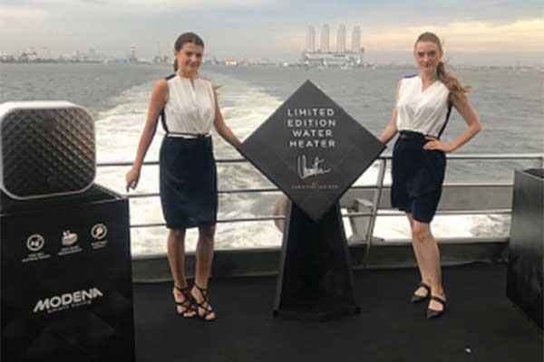 PT Modena Indonesia menghadirkan water heater 