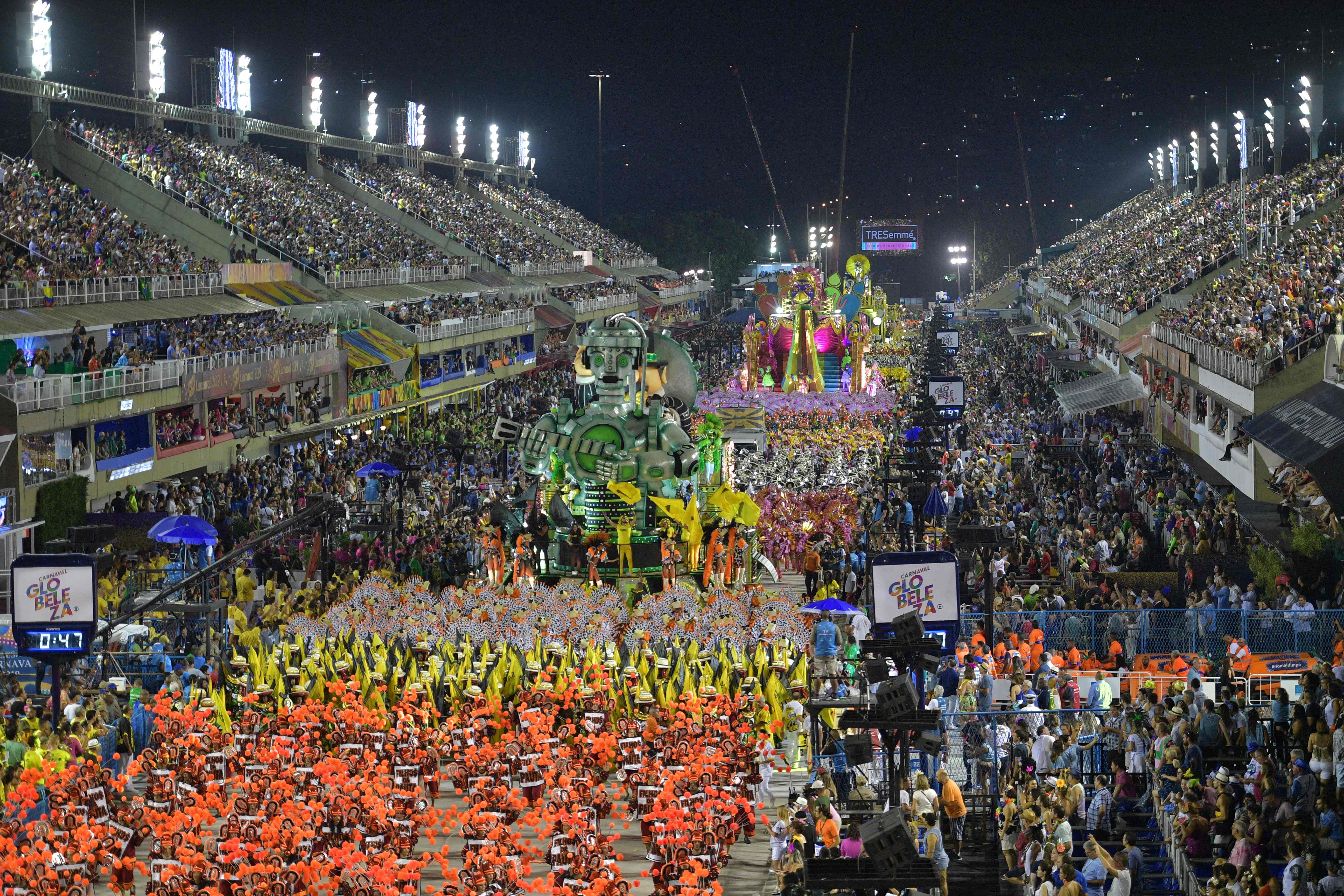 Karnival di Rio de Janeiro, Brasil