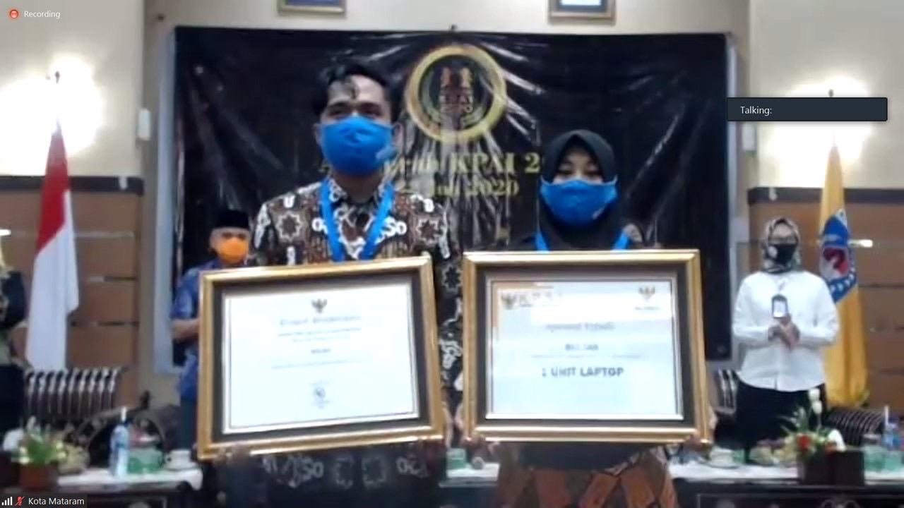 Murid Disabilitas Raih Penghargaan KPAI dalam Kampenye Covid-19