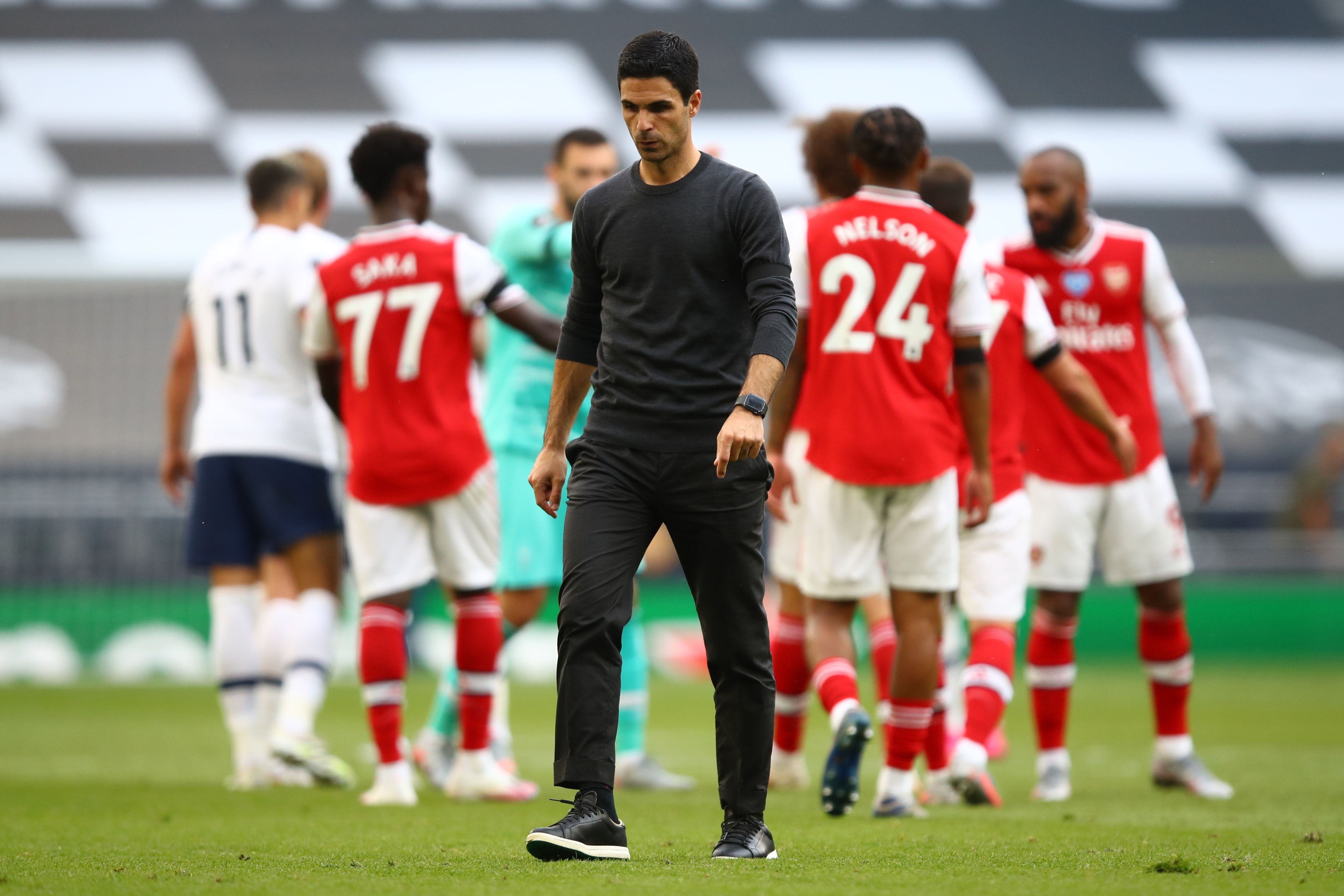 Manajer Arsenal Mikel Arteta