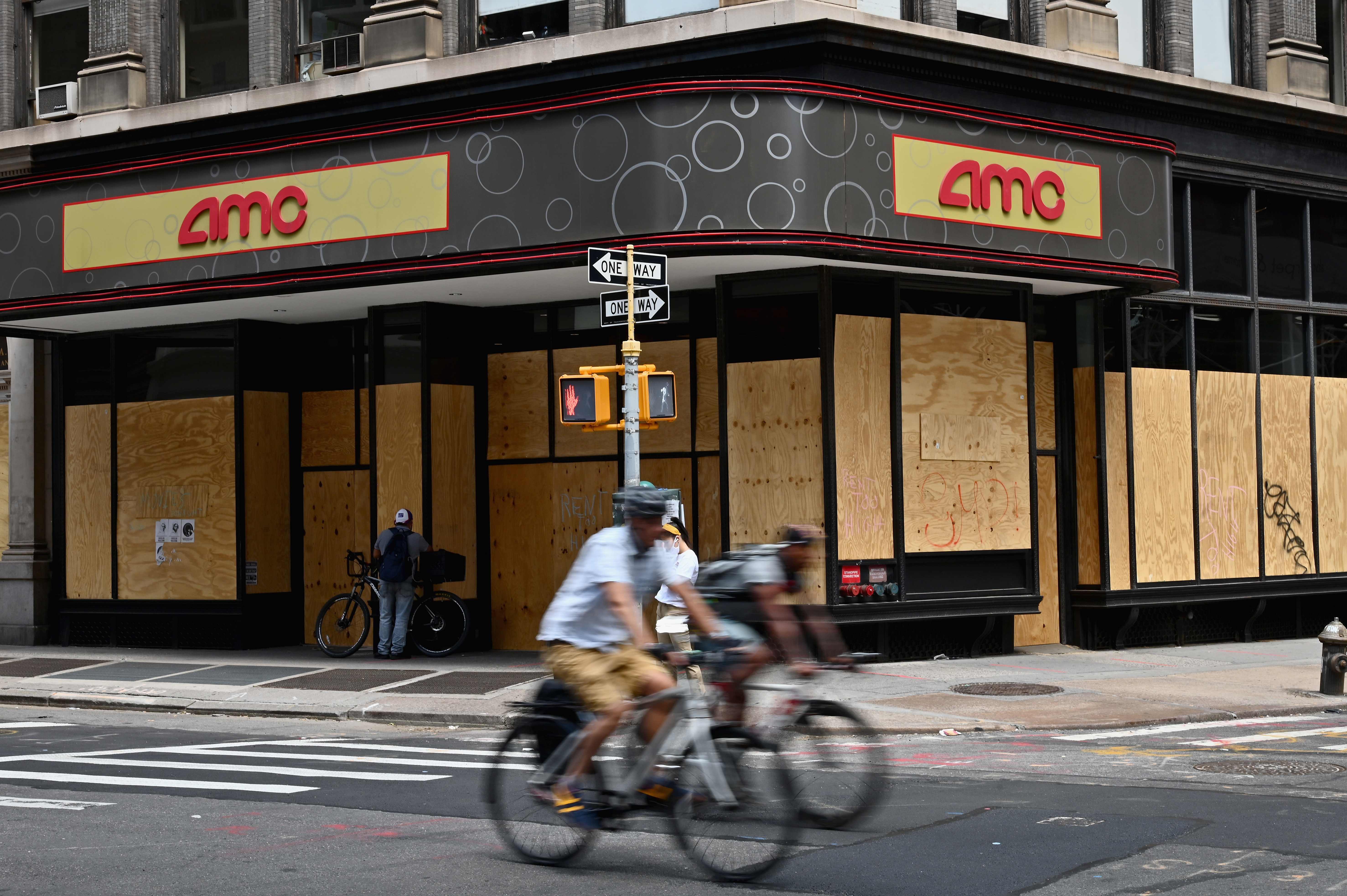 Salah satu bioskop jaringan milik AMC di New York