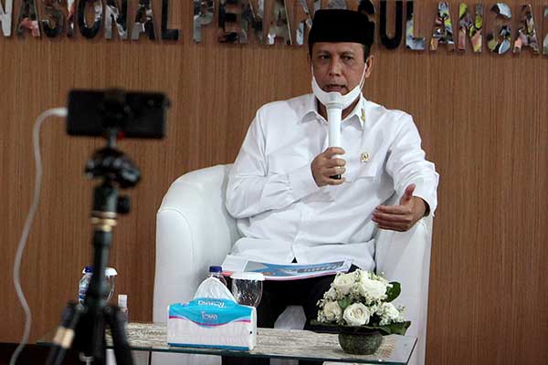 Komjen Pol Boy Rafli Amar, Kepala Badan Nasional Penanggulangan Terorisme (BNPT).