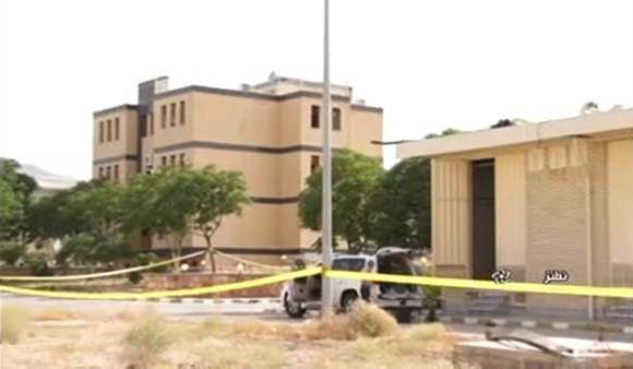 Gambar yang ditayangkan televisi pemerintah Iran. Kompleks Nuklir Natanz di wilayah tengah Iran yang meledak. 