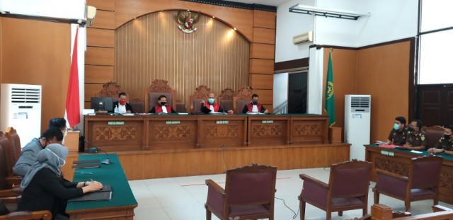 Sidang Peninjauan Kembali (PK) Djoko Tjandra di PN Jaksel. 