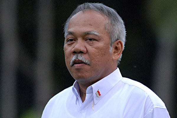 Menteri Pekerjaan Umum dan Perumahan Rakyat (PUPR), Basuki Hadimuljono.