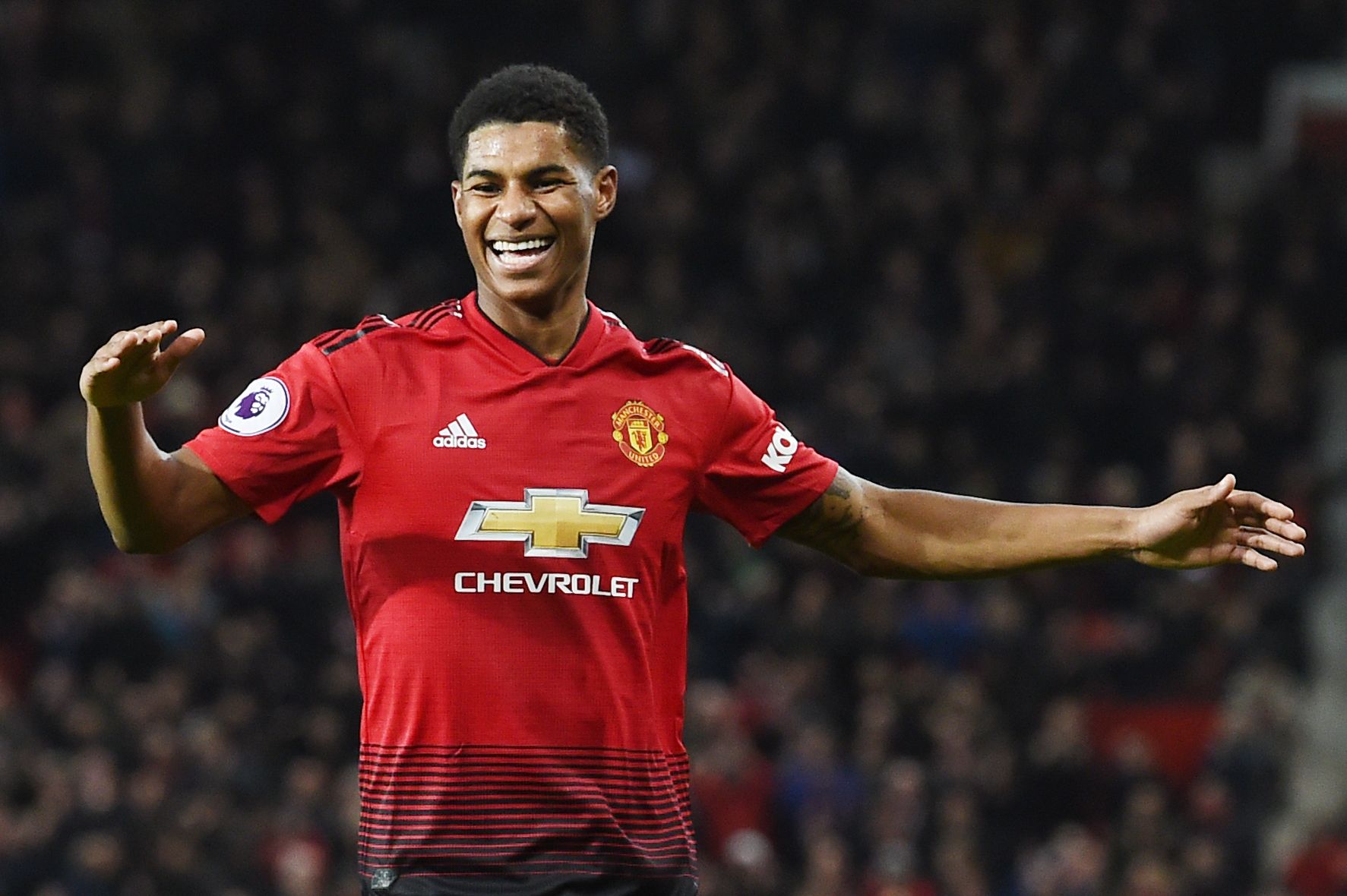 Penyerang Manchester United Marcus Rashford