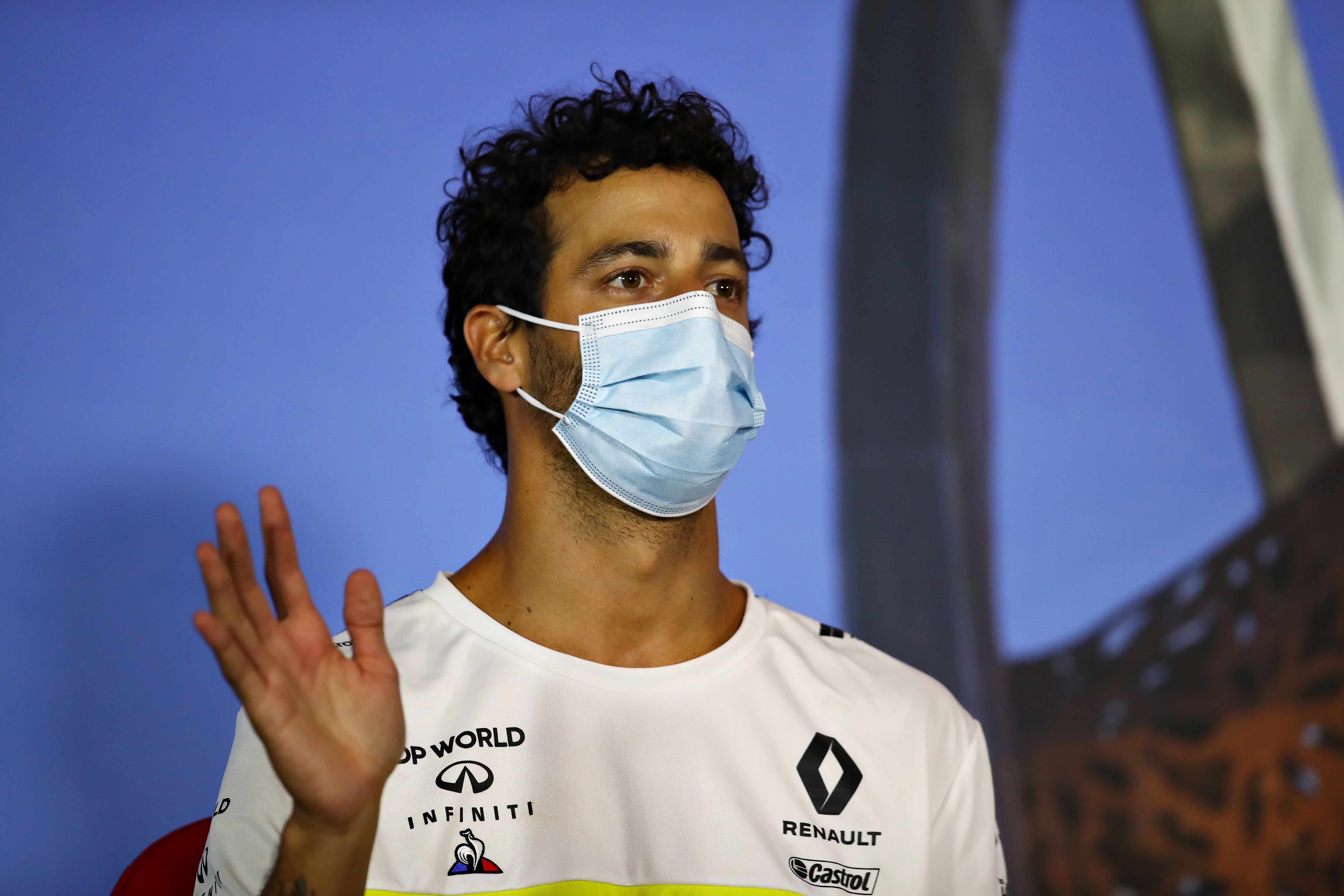 Pembalap Renault Daniel Ricciardo