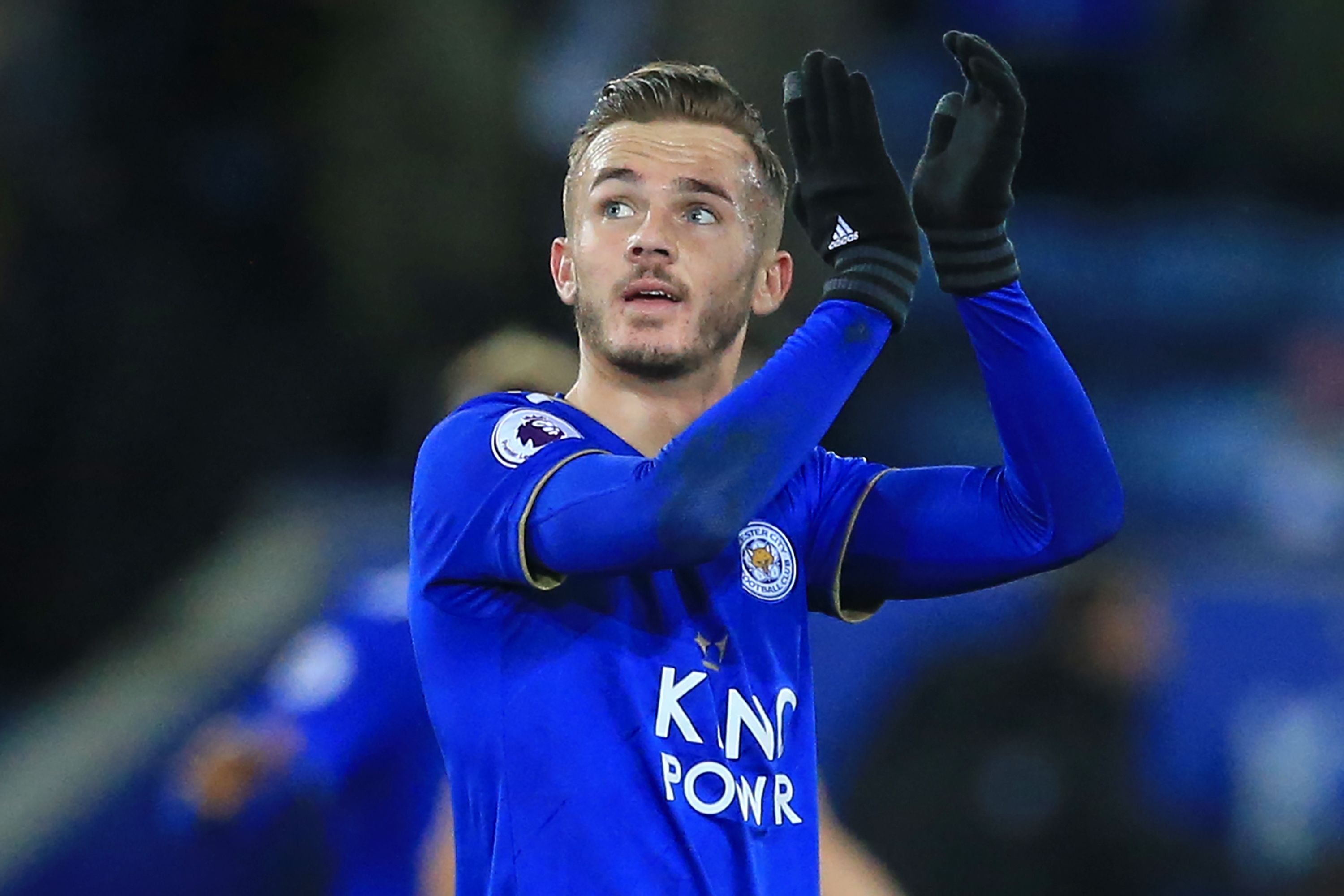 Pemain Leicester City James Maddison
