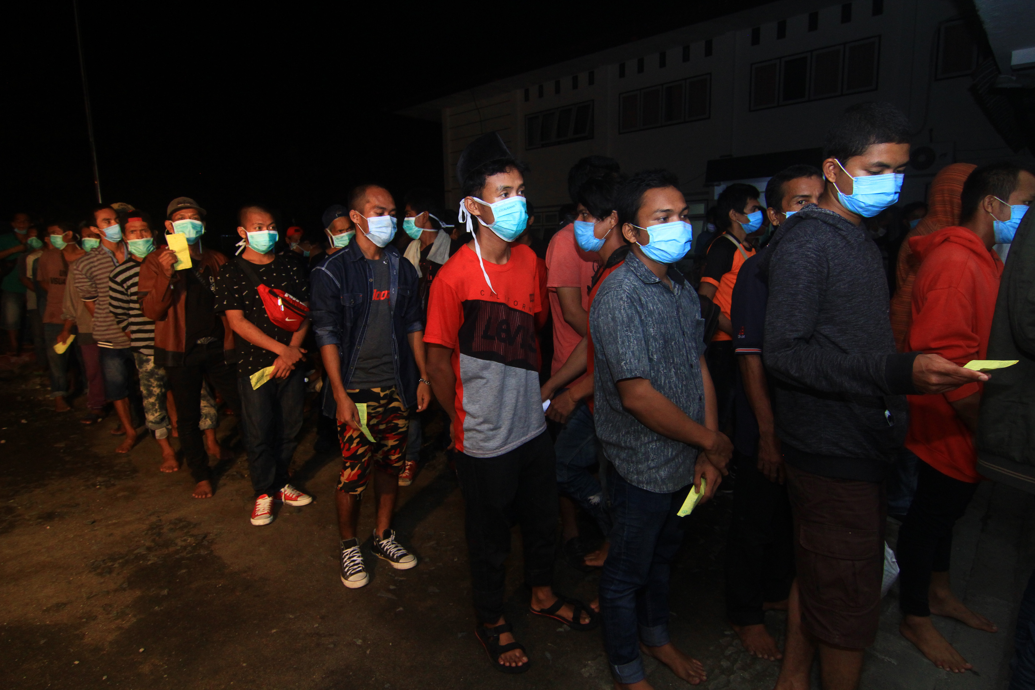 DEPORTASI: Badan Perlindungan Pekerja Migran Indonesia mencatat 179 PMI dipulangkan dari Malaysia via Pos Entikong, Kalbar.