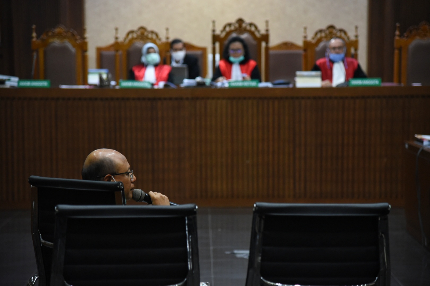 Sidang kasus korupsi Jiwasraya