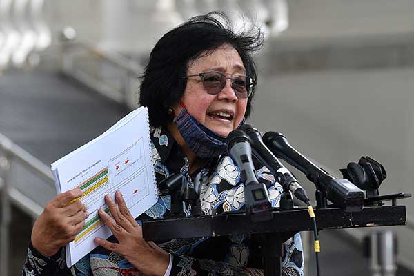 Menteri LHK Siti Nurbaya
