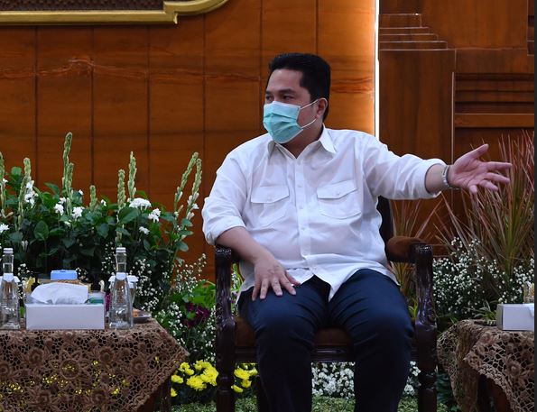 Menteri BUMN Erick Thohir
