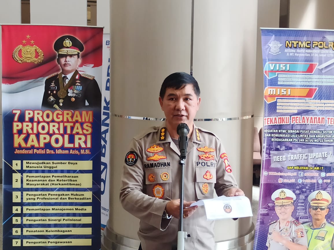 Kepala Bagian Penerangan Umum Divisi Humas Polri Kombes Ahmad Ramadhan