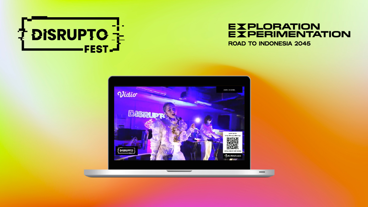 DISRUPTO yang diselenggarakan pada 17-18 Juli 2020 mengangkat tema Exploration and Experimentation.