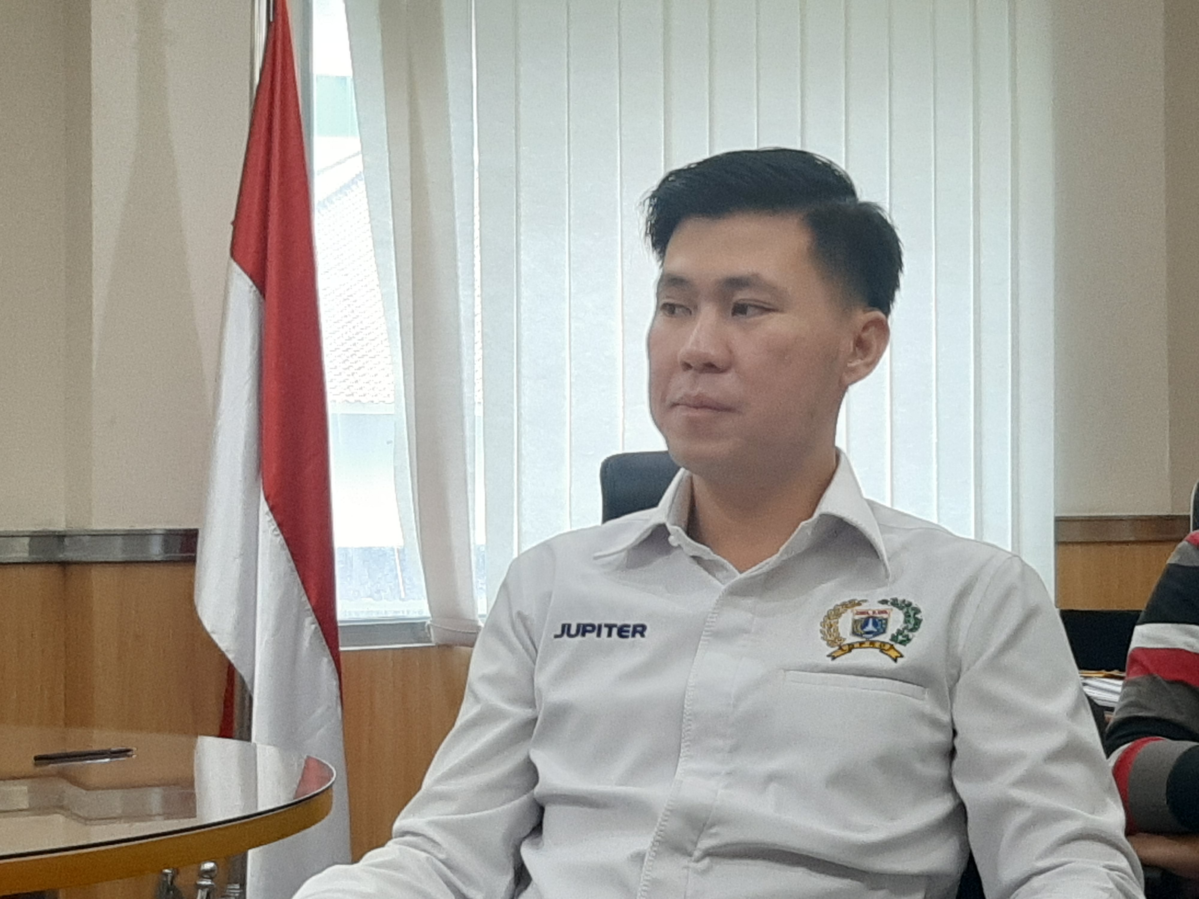 Anggota DPRD DKI Jakarta dari Fraksi NasDem Jupiter.
