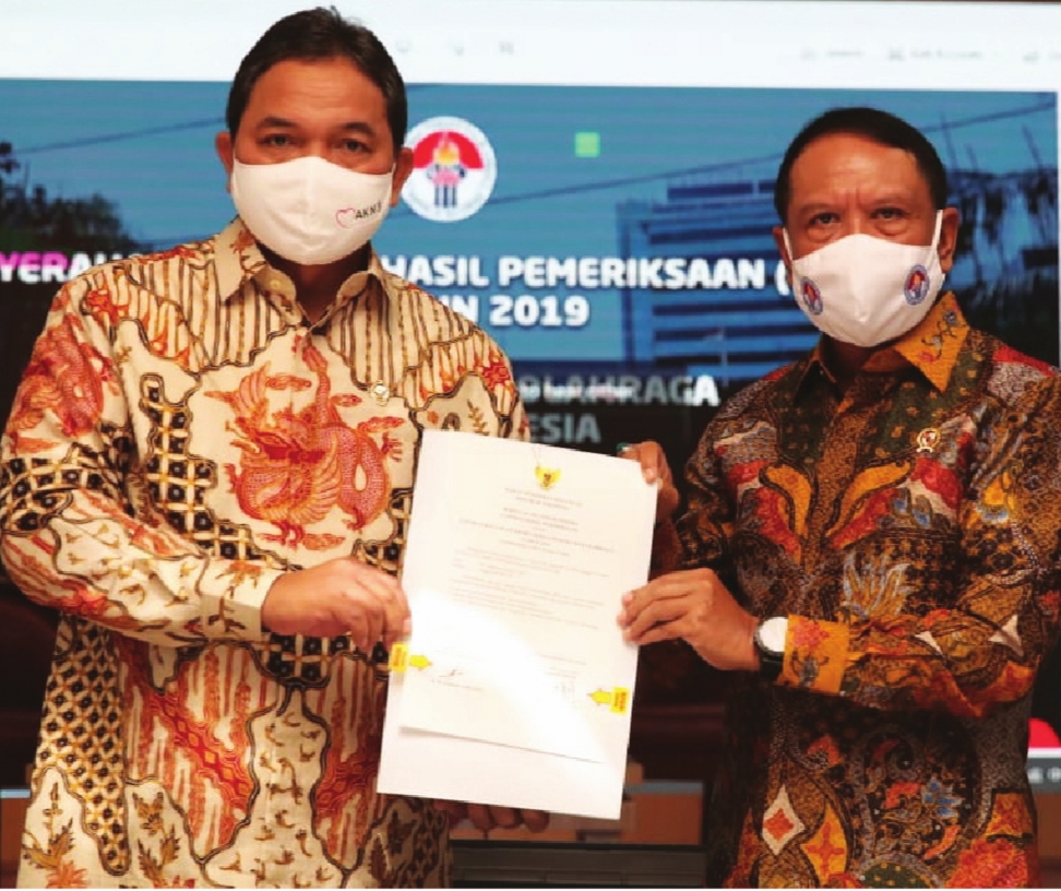 Raih Opini WTP, Menpora RI Zainudin Amali Ubah Citra Kemenpora 