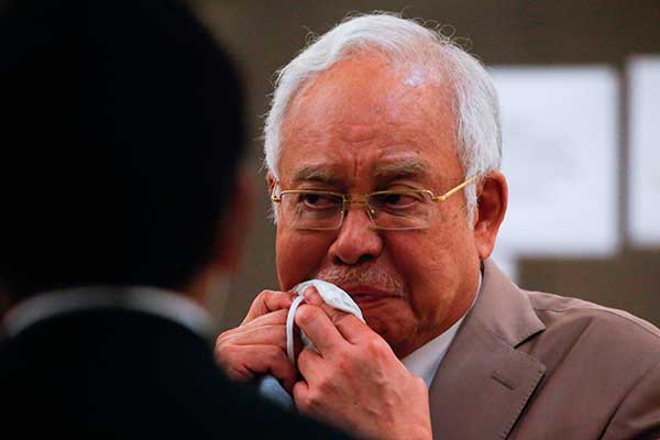 Mantan Perdana Menteri Malaysia Najib Razak