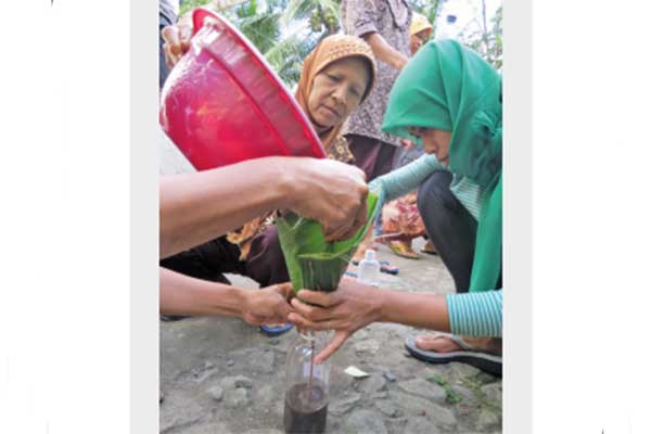 Pembuatan empon-empon untuk penangkal virus