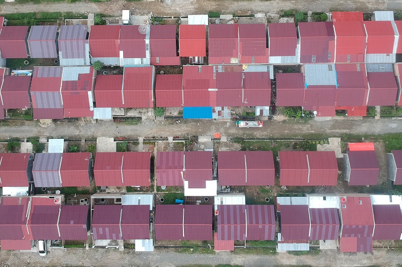 Perumahan KPR bersubsidi di Nagari Kasang, Kab.Padangpariaman, Sumbar.