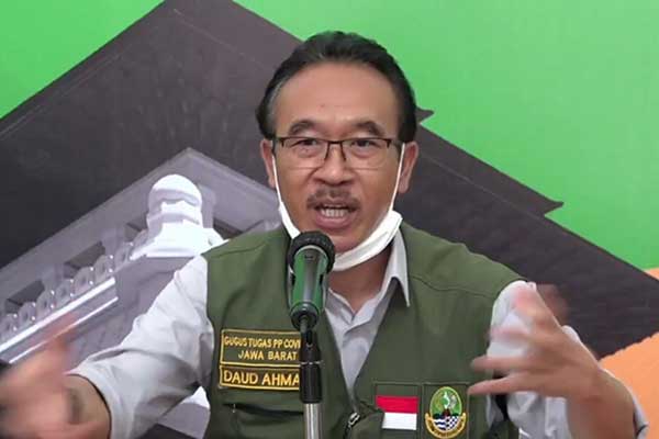 Daud Achmad, Sekretaris Gugus Tugas Percepatan Penanganan Covid-19 Jawa Barat.