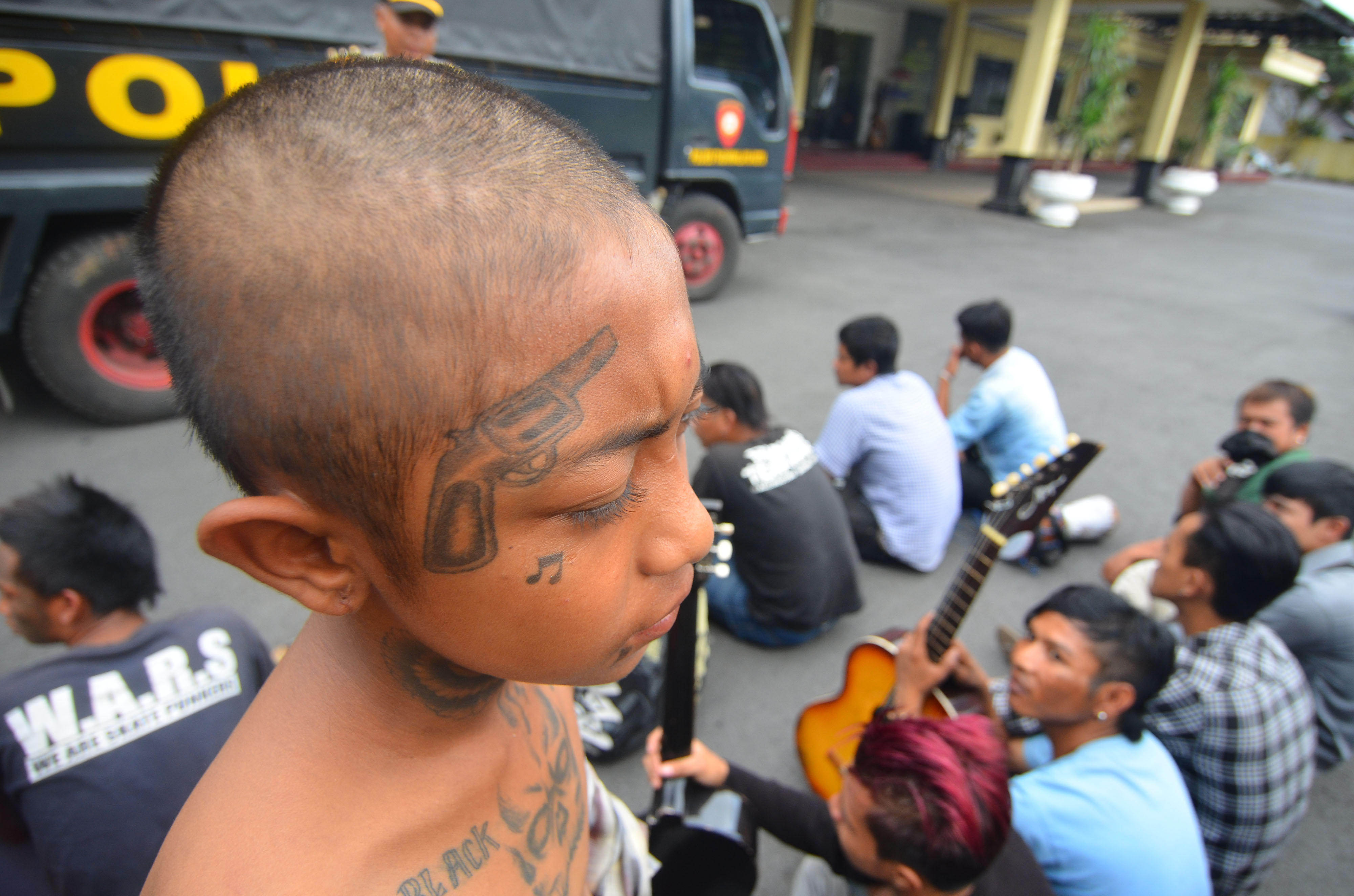 Razia anak jalanan oleh Polres Tasikmalaya