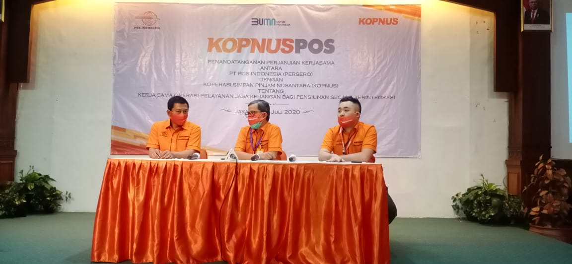 PT Pos Indonesia (Persero) dan KSP Nusantara bekerja sama mengintegrasikan operasi pelayanan jasa keuangan pensiun.