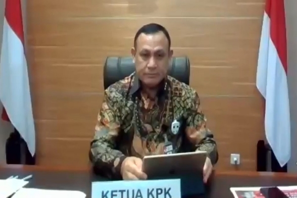 Ketua Komisi Pemberantasan Korupsi (KPK) Firli Bahuri 