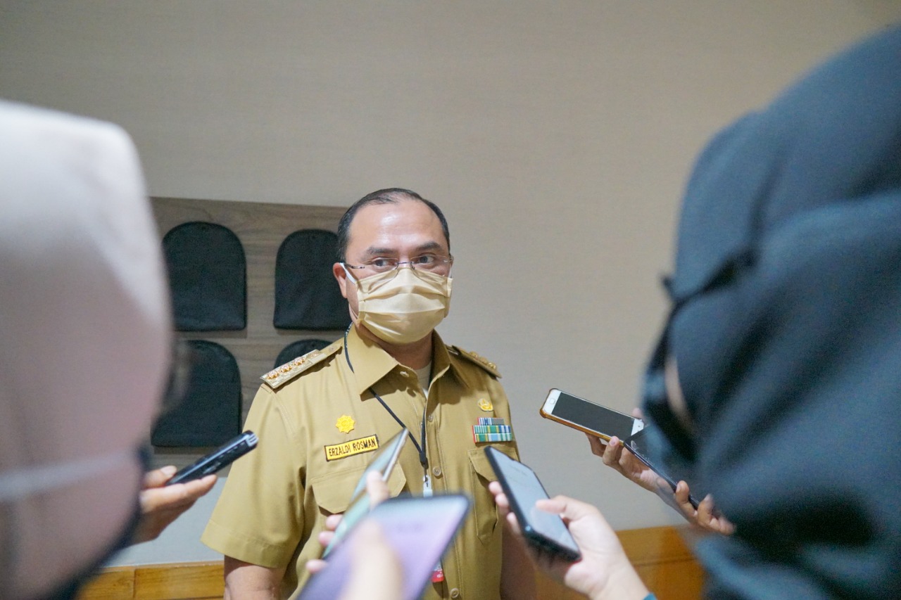 Gubernur Kepulauan Bangka Belitung (Babel), Erzaldi Rosman.