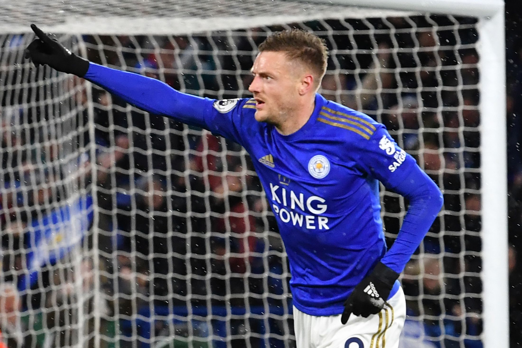 Penyerang Leicester City Jamie Vardy