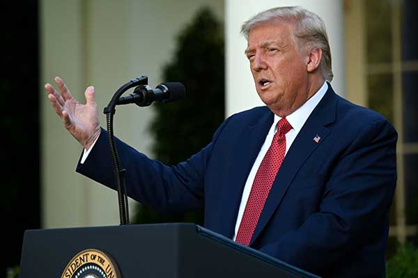 Presiden Amerika Serikat Donald Trump