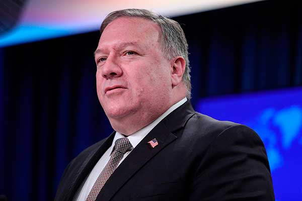 Menteri Luar Negeri Amerika Serikat Mike Pompeo