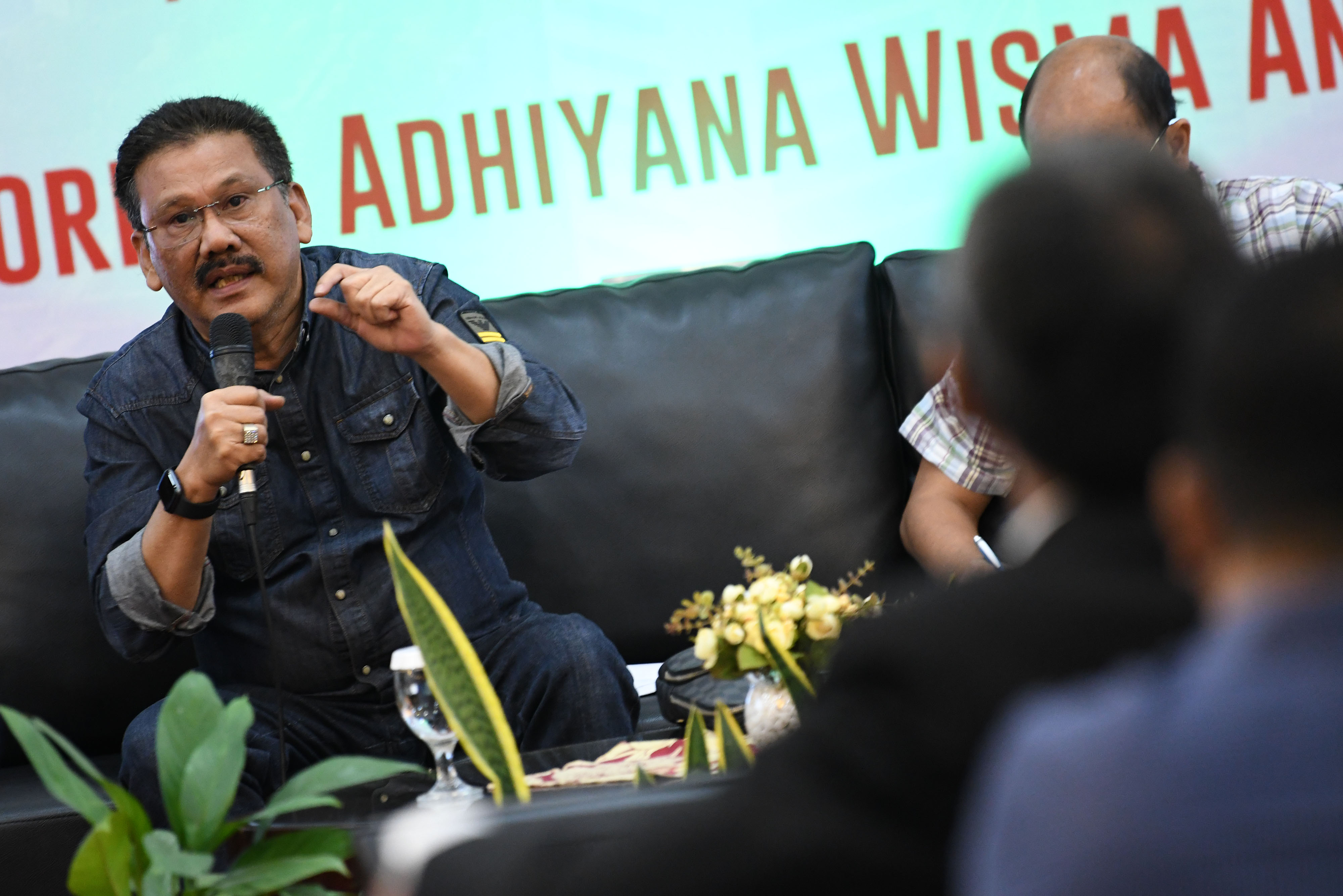 Ketua Dewan kehormatan PWI Pusat Ilham Bintang